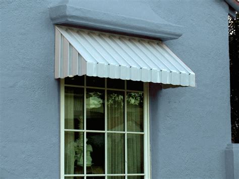 old fashioned aluminum awnings